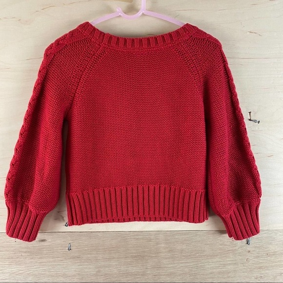Baby Gap Red Knit Sweater - Picture 3 of 4